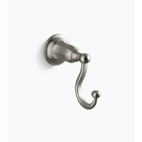 Kohler 13505-BN BRUSHED NICKEL Kelston Bathroom Robe Towel Hook wall mount  new - Picture 2 of 3